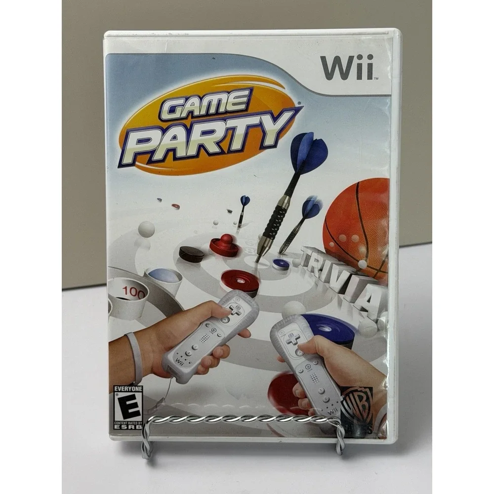 Game Party (Nintendo Wii, 2007) Complete With Manual
